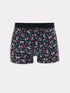 LC Waikiki Christmas Themed Men's Boxer and Socks